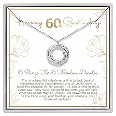 60th birthday necklace