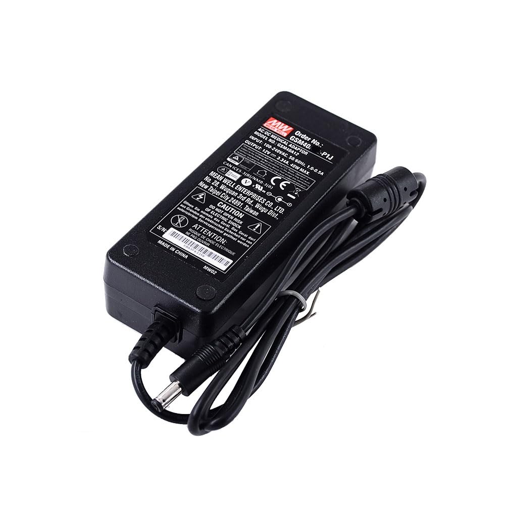 Mean Well GSM 40W 3.34A Adaptateur d'alimentation GSM40A12-P1J