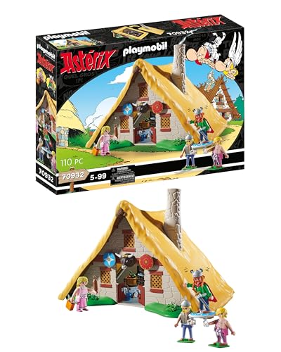 PLAYMOBIL Asterix 70932 Hütte des Majestix, Spielzeug für Kinder ab 5...