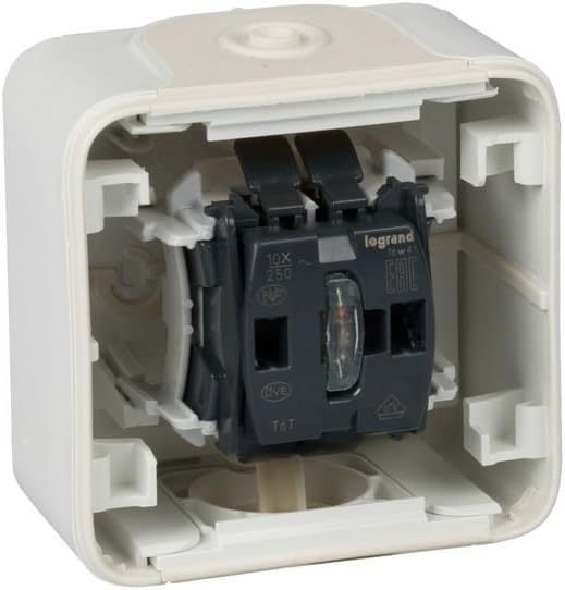 Legrand Plexo – Switch Switch Luminous (Modern) White