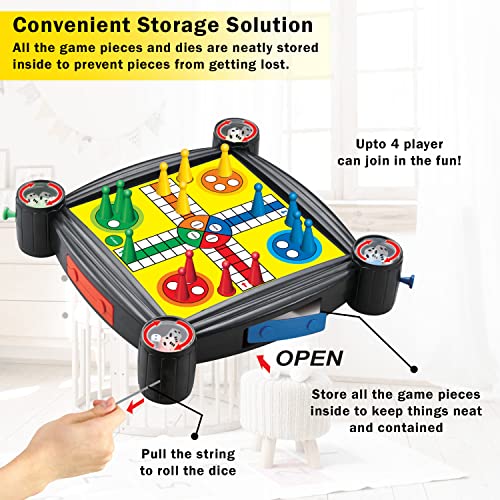 Board Game Set | 7 In 1 Classic Game Set | Tabletop Board Games, Chess And Checkers Game Set, Ludo, Snakes And Ladders, Goose, Sorry #TOP3