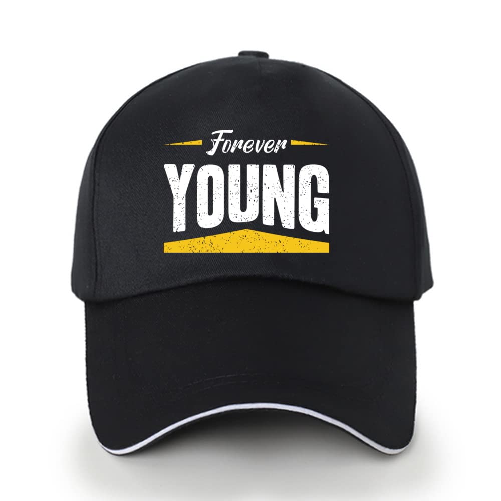 FINDING CASEMen's Athletic Baseball Fitted Cap Plain Baseball Cap for Men - Classic 6 Panel Adjustable Sport Casual Sun Visor Hat