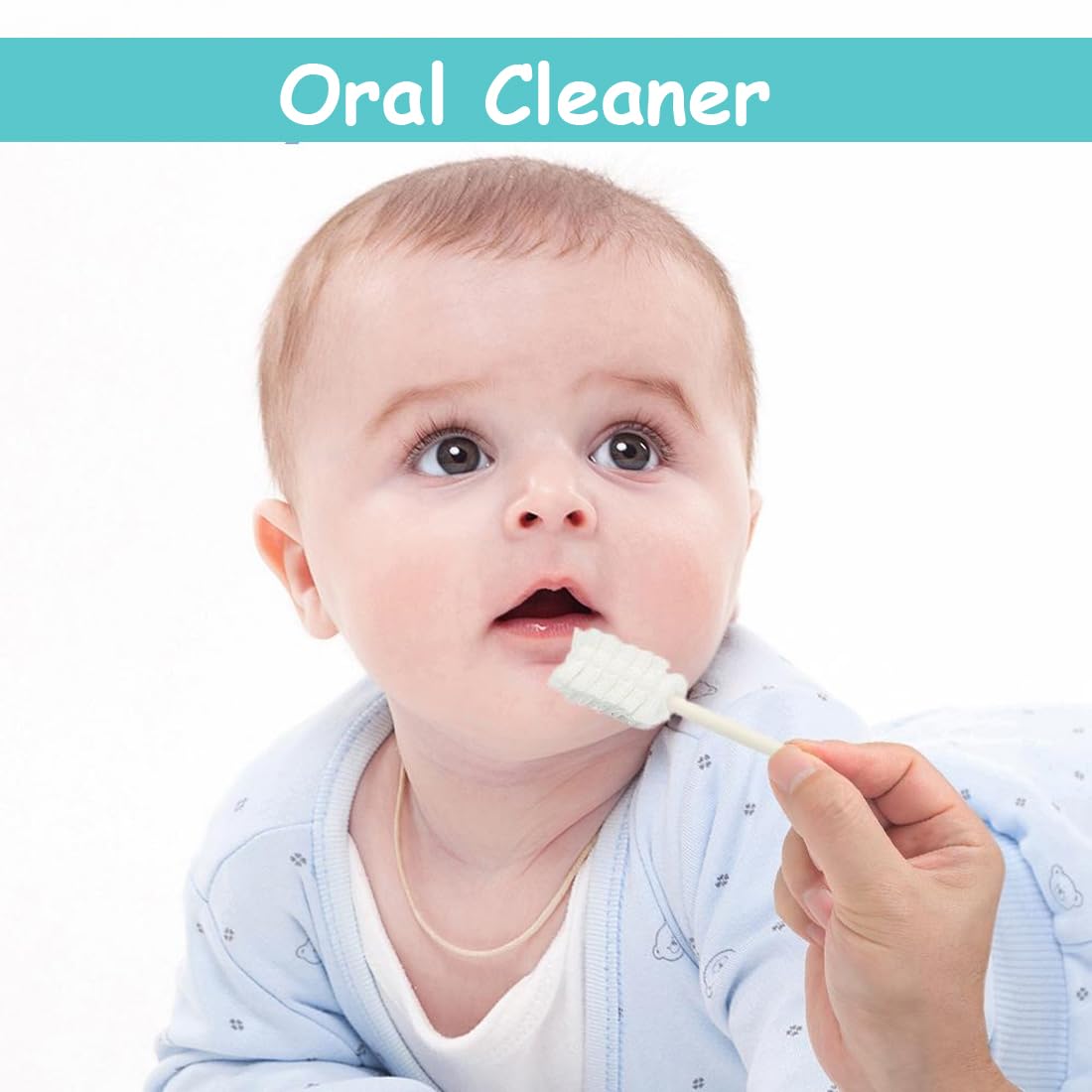 20 Pezzi Spazzolino Monouso Sterilizzati per Bambini, Baby Mouth Cleaner, Spazzolino da Denti Portatile per Bambini, Spazzolino per Dentini con Setole Morbide, Bastoncini Cotonati per Bambini