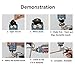 YXGOOD Caulking Gun,Industrial Metal Body Foam Spray Gun Caulk Gun Grade Expanding Spray Application Applicator