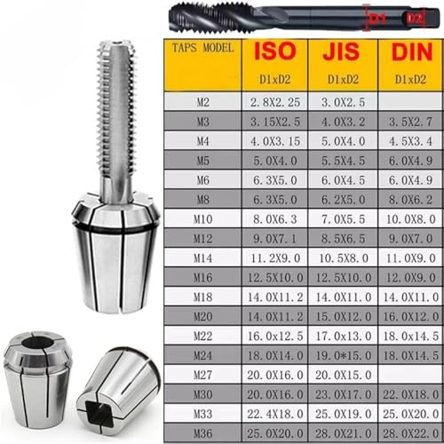 Pince de précision ERG32 M16 rectifiée pour fraiseuse CNC
