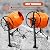 HayWHNKN 3.7 Cu.Ft Electric Concrete Mixer Cement Mixer Portable Cement Mixing Machine 550W 360°rotation Concrete Mortar Steel Drum with Wheels