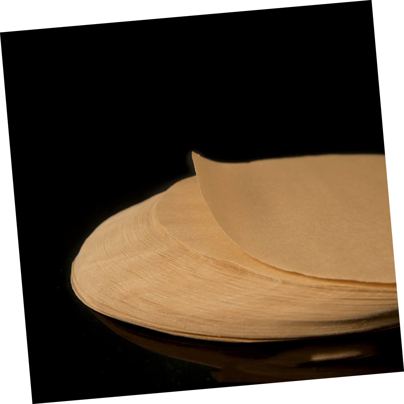 PRETYZOOM 100pcs Round Baking Paper Cake Paper Mats Non-stick Bbq Oil Oil-resistant Cupcake 10 Inches Large Quantity Multi-purpose