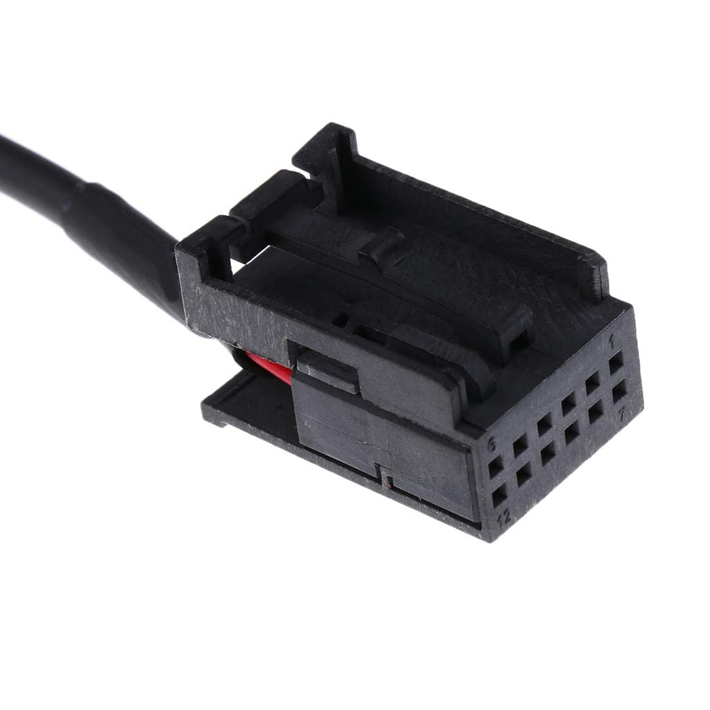 Lyla 2xCar 3.5mm Male Aux Audio Input Cable Adapter for Ford Focus Fiesta Mondeo-image-3