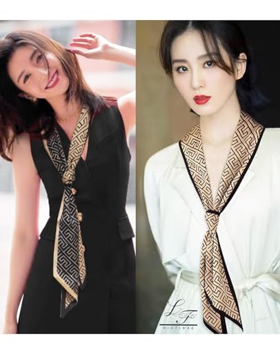 image for Hioyiwse Head Scarf Hair Neck Scarves For Women Purse Bag Scarfs For H