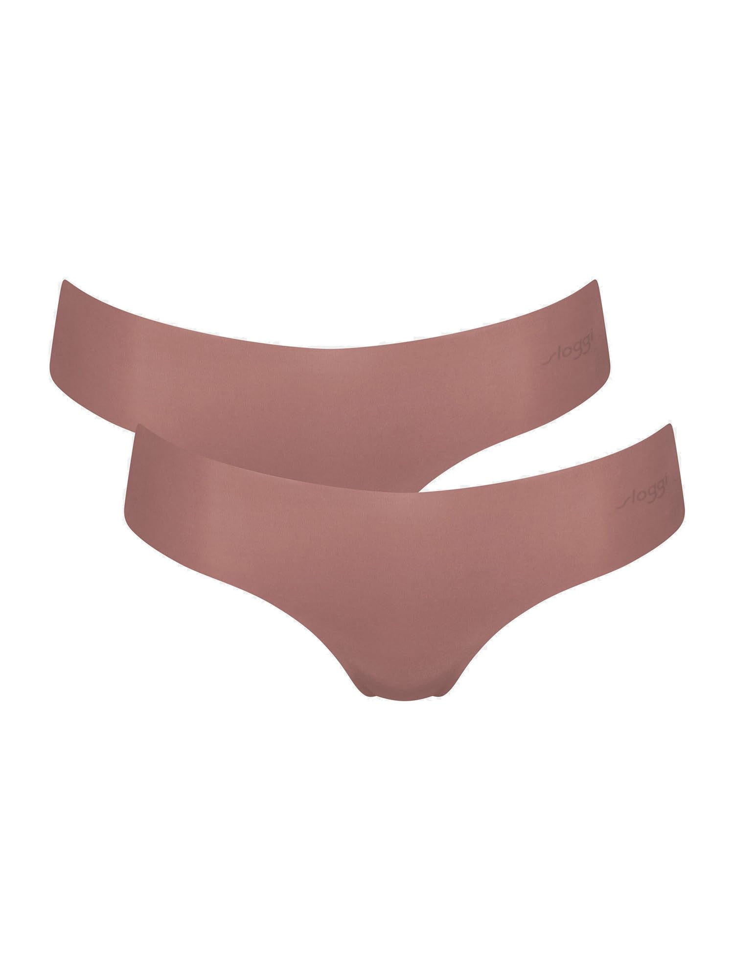 Sloggi Women's ZERO Microfibre 2.0 Hipstring 2 Pack, Cacao