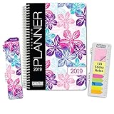 HARDCOVER Calendar Year 2019 Planner: (November 2018 Through December 2019) 5.5