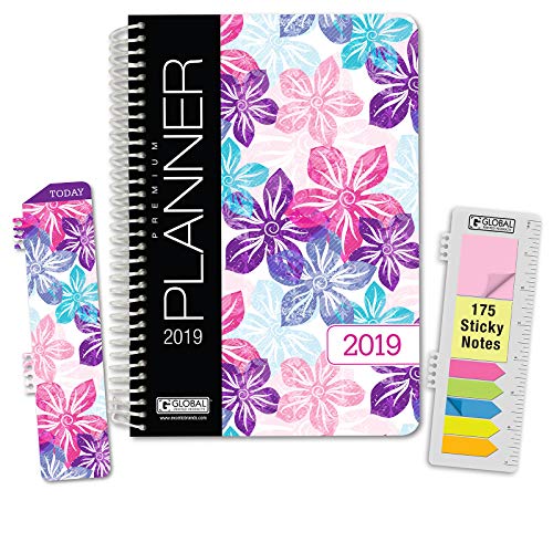 HARDCOVER Calendar Year 2019 Planner: (November 2018 Through December 2019) 5.5