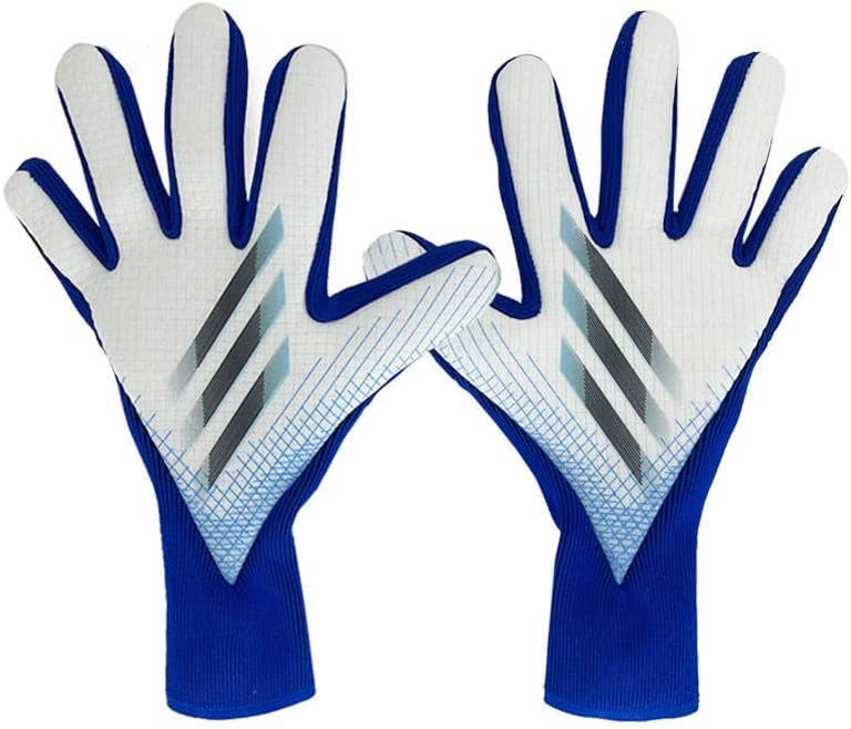 Gants de gardien de but de football avec protection des doigts taille 8 C rembourrés