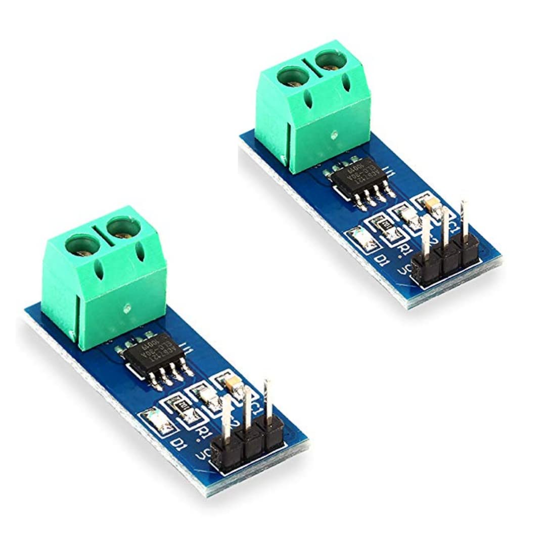 Robocraze ACS712 30A Hall Current Sensor Module | Range Current Sensor Module Compatible to Uno