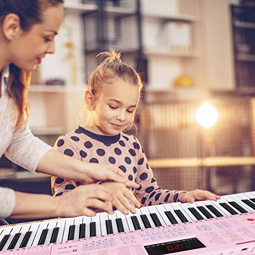 Vangoa VGK610 Clavier de Piano, 61 Mini Touches Clavier Portable Musique pour Débutant avec Microphone, 3 Modes d… - Les Beatles, Paul McCartney, John Lennon, RIngo Starr, George Harrison Vangoa VGK610 Clavier de Piano, 61 Mini Touches Clavier Portable Musique pour Débutant avec Microphone, 3 Modes d… – Image 3