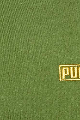 Image of Puma Men's Tribal Regular fit Active Base Layer Shirt (59519733 Garden Green X-Small