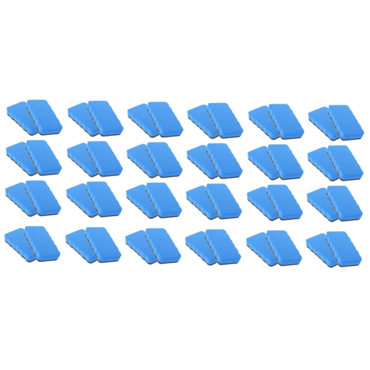 SHINEOFI 2 Sätze Whiteboard-radierer Weiße Tafelradierer Tafellöscher Büro Zubehör Whiteboards Whiteboard-radiergummis Für Das Klassenzimmer Radiergummis Fürs Büro Eva Blue Stück * 2