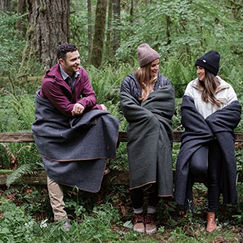 Image of Arcturus Military Wool Blanket - Warm, Thick, Washable - Great for Outdoors, Camping, Stadium Blanket, Picnics, Travel - Car & Bushcraft Survival Kits, Large 64 inch x 88 inch 4.5 lb