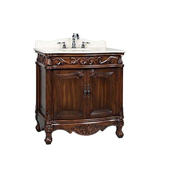   Benton-Collection-31-Traditional-Style-Fiesta-Bathroom-Sink-VanityCabinet-Model-CF-2873W-TK