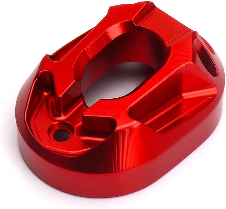 Motorcycle Aluminum Exhaust Pipe Cover Protector Exhaust Port Guard Protective Cover Decorative Cover Fits for Honda PCX160 PCX 160 vario160 (Black)