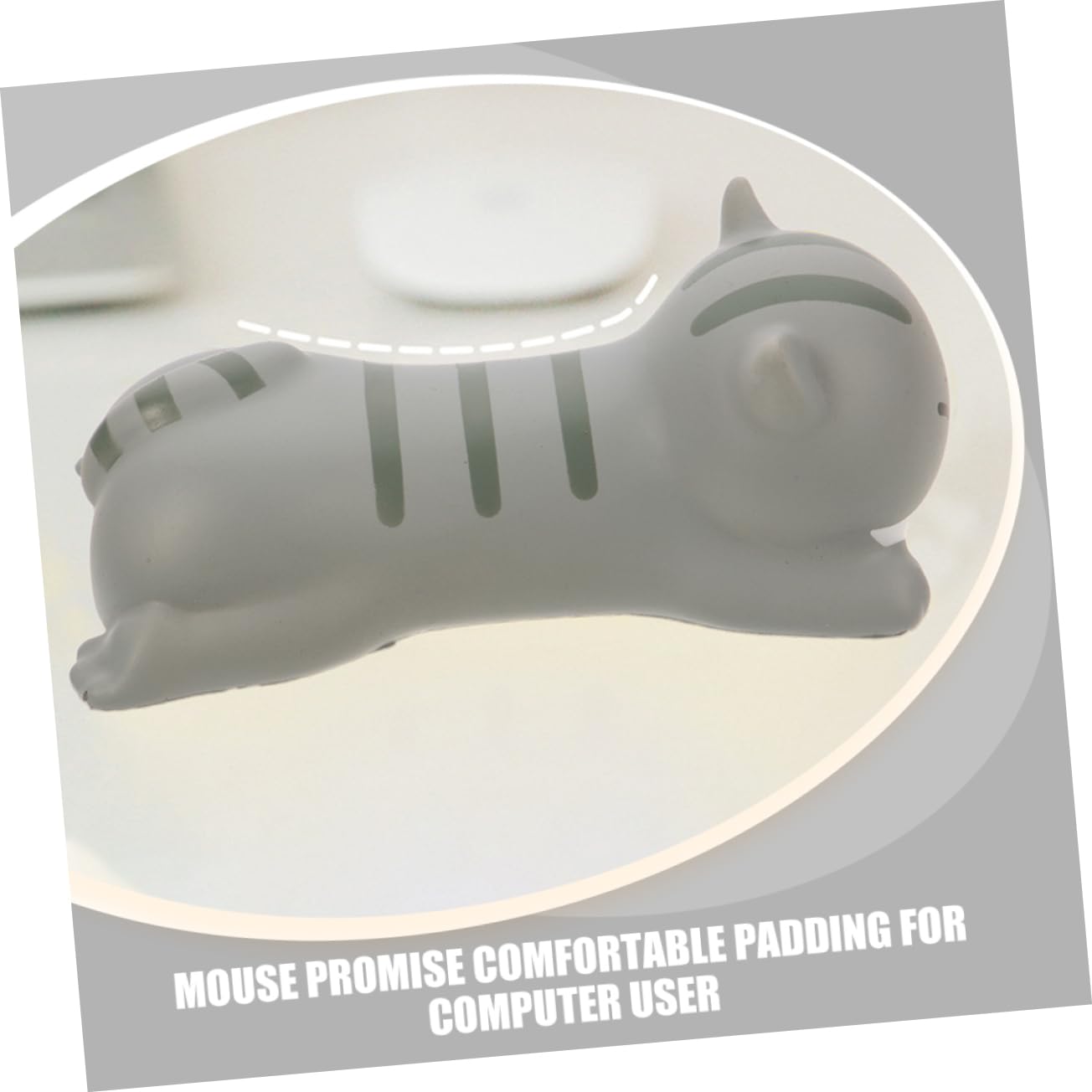 NUOBESTY 4 Set Tappetini Mouse Con Per Gel Design Kawaii Per Ufficio E Casa Antiscivolo Per Comfort Ottimale E Del Tunnel Carpale 2 Pezzi * 4