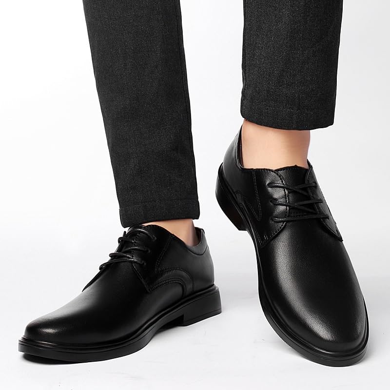 Men's Dress Shoes Business Wedding Oxford Shoes Modern Office Work Tuxedo Patent Leather Derby Shoes Lace Up Pointed Toe Shoes for Men2