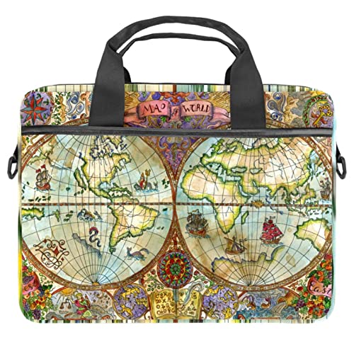 Funda bandolera para portátiles de 13.3 pulgadas bolsa de hombro náutica para la universidad