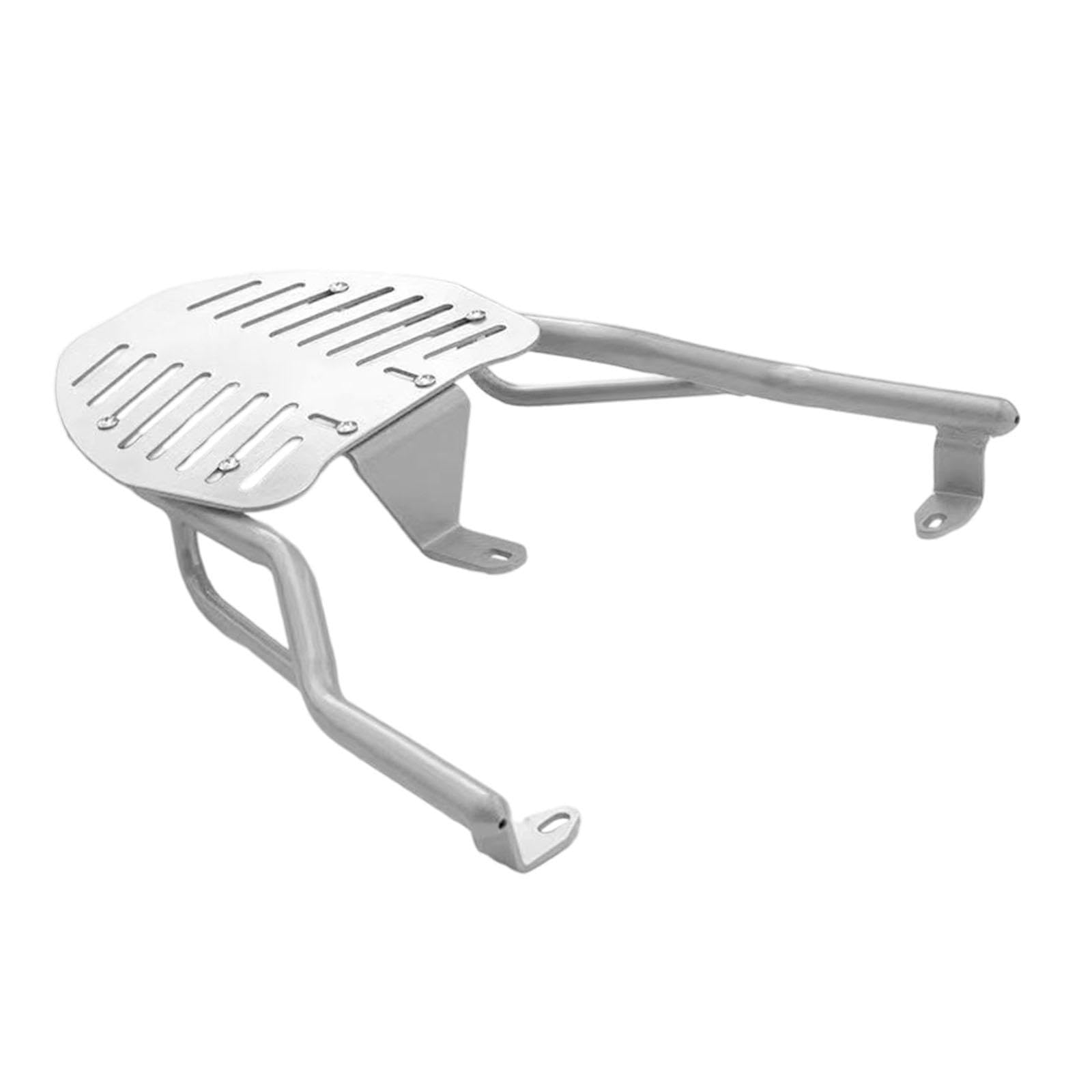 Portaequipajes trasero con soporte para caja de comida para llevar, accesorio de fijación de hierro, fácil instalación, estante resistente para