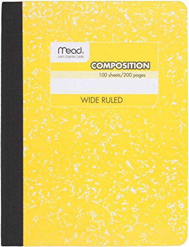 image for Mead Composition Book, 12 Pack of Wide Ruled Composition Notebooks, Wi