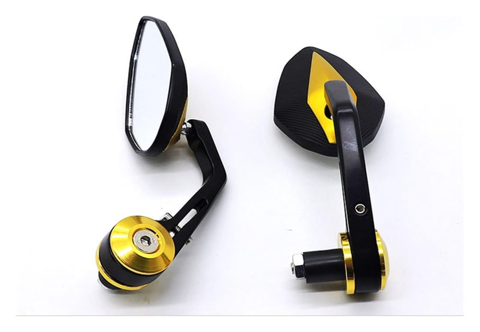 Espejos retrovisores de extremo de manillar CFMOTO eliminan puntos ciegos con reflector rojo 3