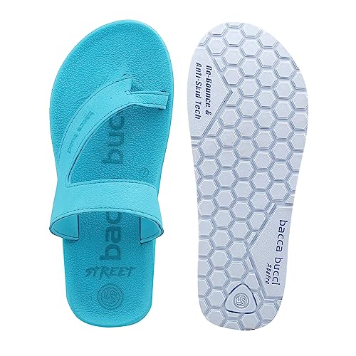Bacca Bucci BEACH-CLUB Cloud Slippers/Flip-Flop for Men | Non-Slip With Rubber Outsole and Vibrant Colors