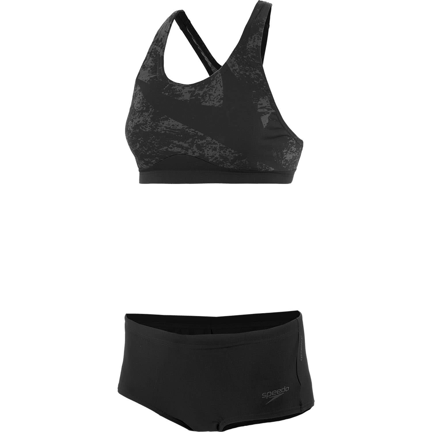 Speedo Damen Boom Placement Damen-Badeanzug, 2-teilig