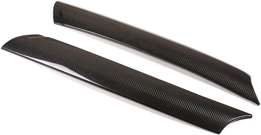 New Protective Carbon Fiber Out A Pillar Covers Compatible with Toyota Supra 2019-2023 (Red)