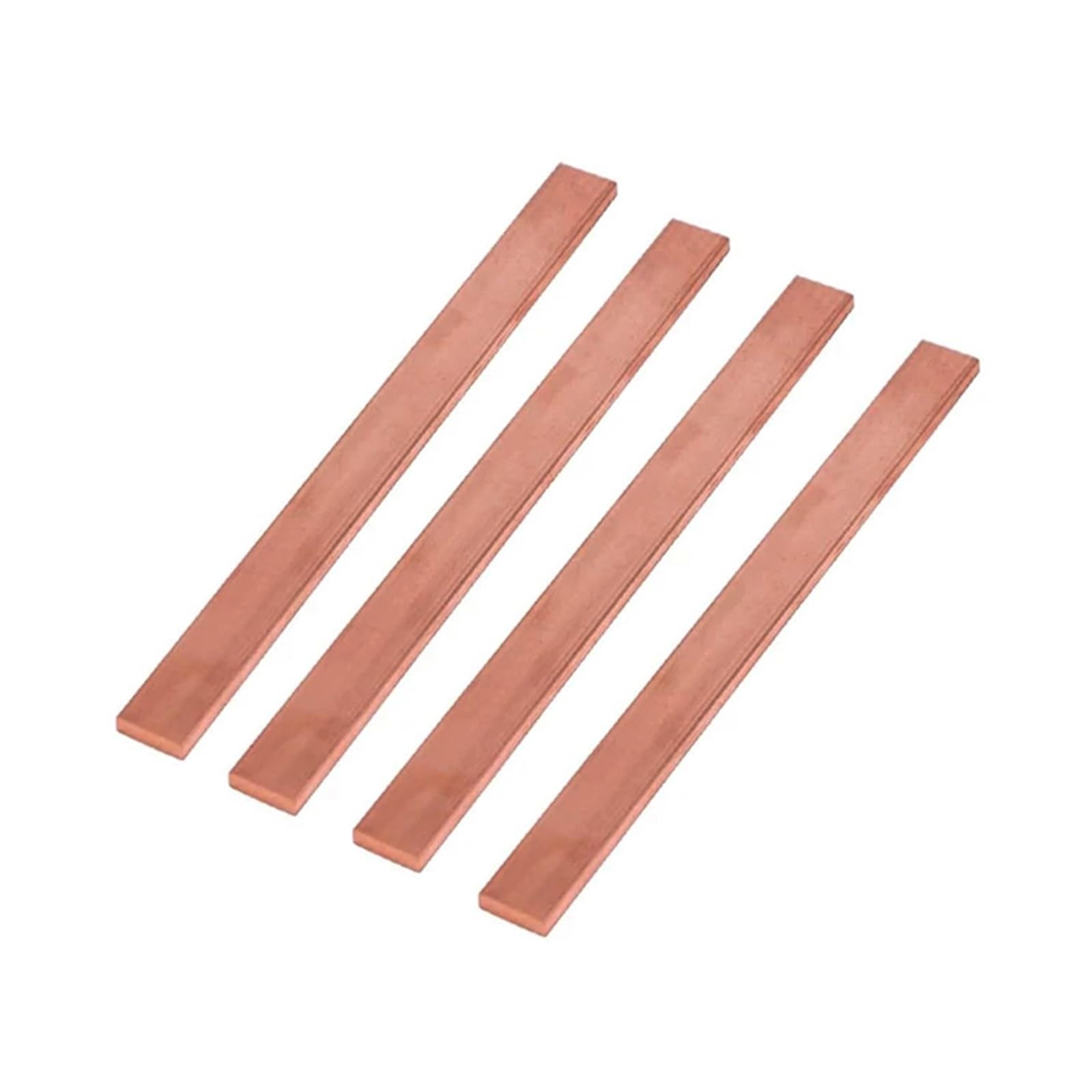 1 pièce Longueur: 100-500mm, bande plate en cuivre, plaque de cuivre, matériau de bricolage Épaisseur: 1/1,5/2/3/4/5/6/8/10mm(3x15x250mm)