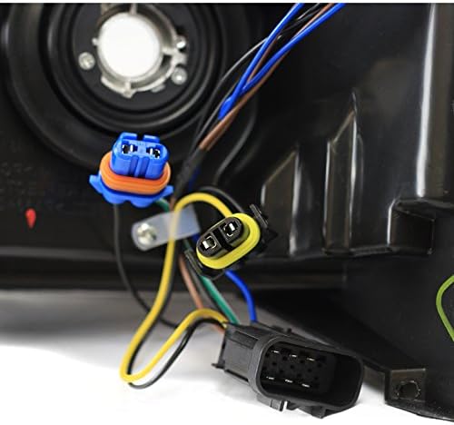 For 2007-2013 Chevy Silverado Crystal Headlights - Smoke