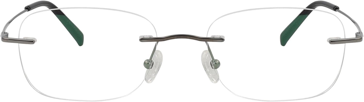 Eyekepper Titanium Rimless Reading Glasses Readers Women Purple +2.5