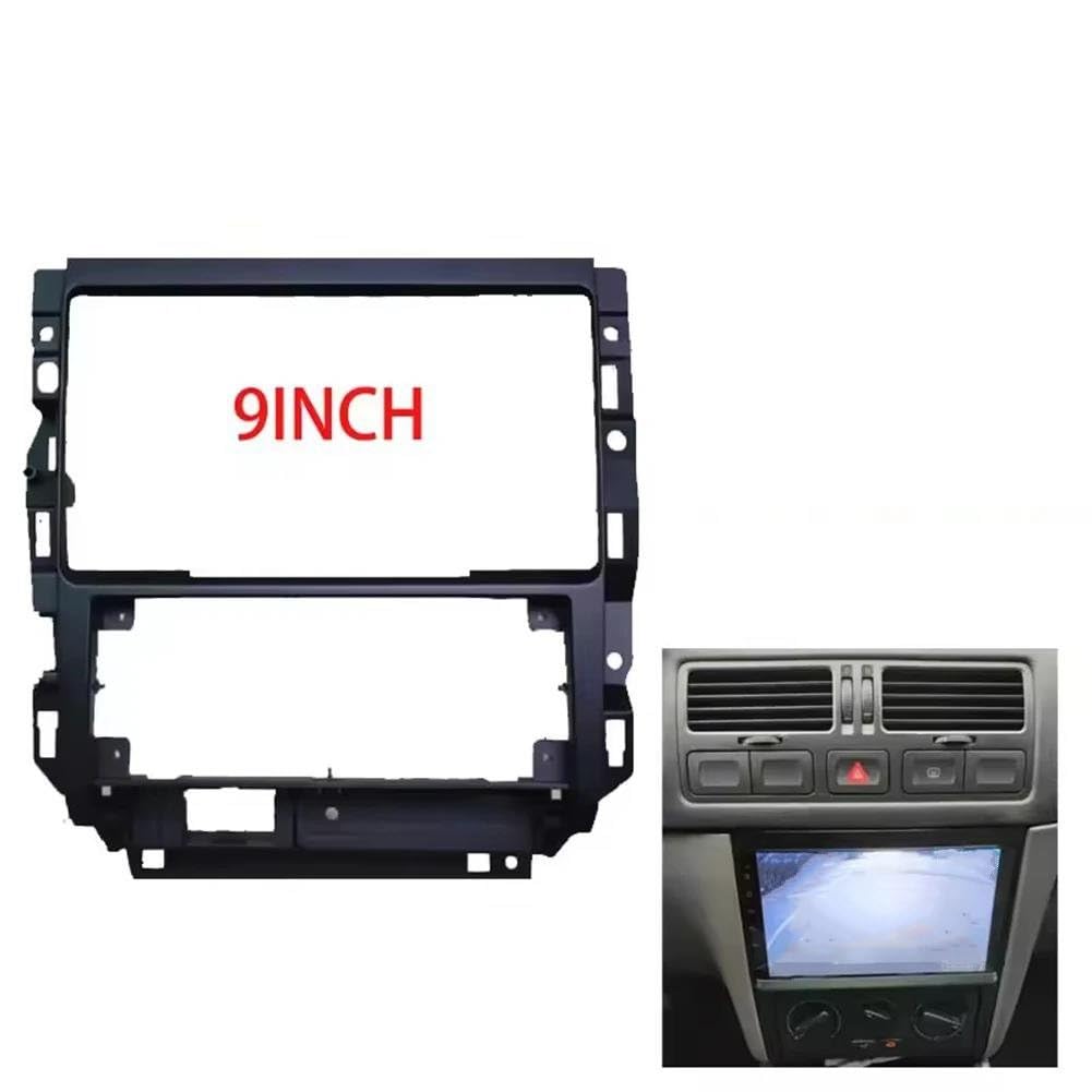 Pannello controllo Kit Montaggio Sul Cruscotto Pannello Audio Della Fascia Radio Per Golf Per Bora MK4 2004-2008