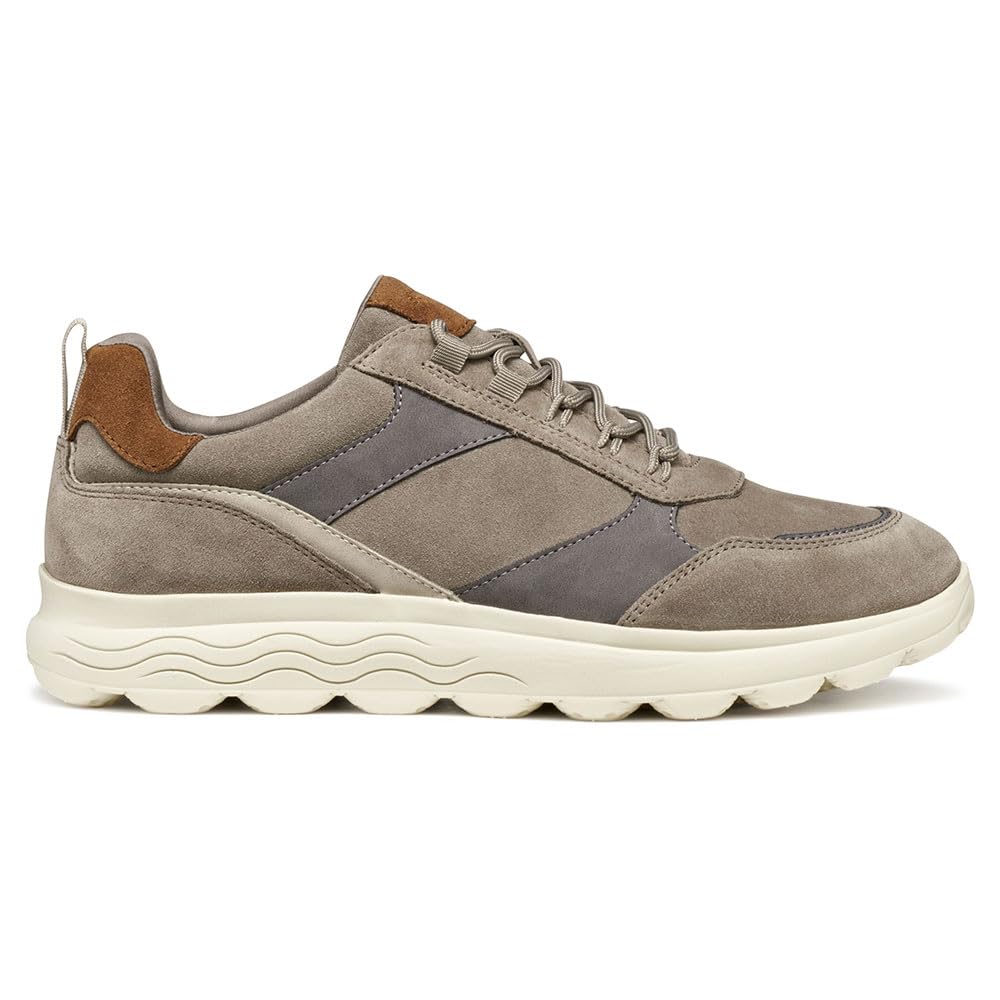 Geox Hombre Gris U Spherica, Zapatillas 45 Eu