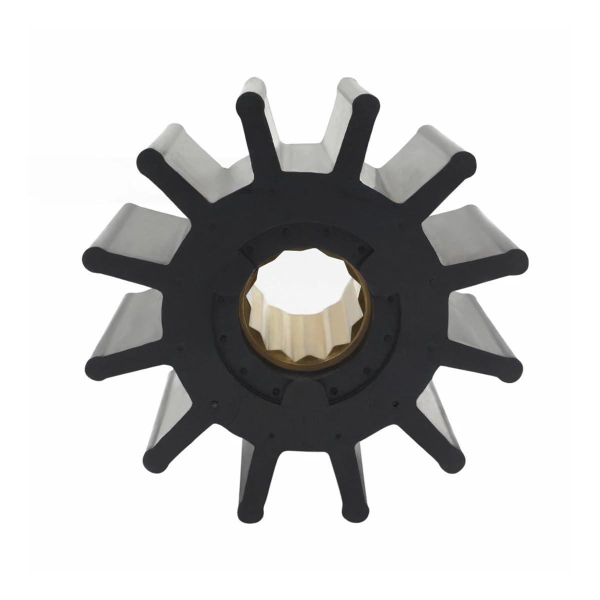 Turbine de refroidissement en caoutchouc pour moteur marin avec pompe à eau