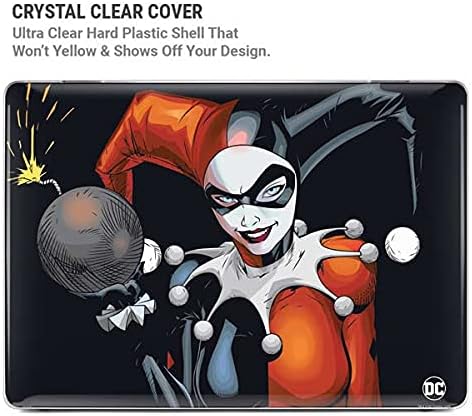 Skinit Case + Skin Compatible with MacBook Pro 13in M1 (2021) - Officially Licensed Warner Bros Evil Harley Quinn Design