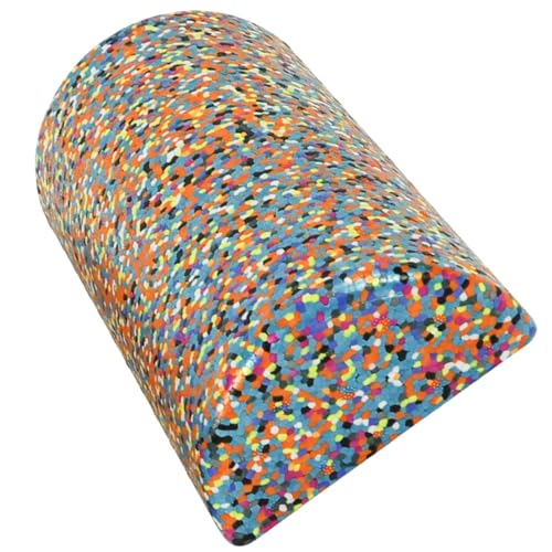 Rodillo de Equilibrio para Yoga Outanaya, Semicircular, para Masaje Muscular y Ejercicios de Pilates, 30 x 15 cm, para Relajación de la Espalda y Entrenamiento en Casa o Fisioterapia miniatura 1