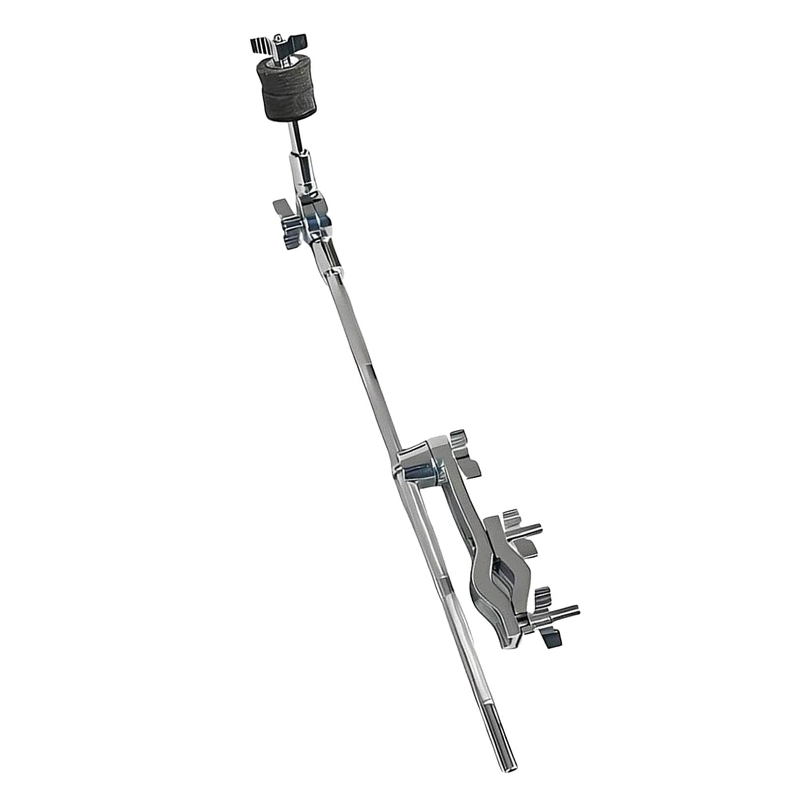 F Fityle Bras de Cymbale Robuste avec Pince de Fixation Renforcée, Support Universel en Alliage d'Aluminium, Résistant et Polyvalent, Professionnel, Installation Facile, Pied d'Extension Réglable
