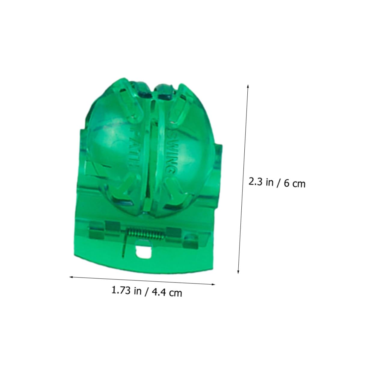 Yardwe Golfball Marker Golf Zubehör Golfs Linienzeichnungswerkzeug Golfballmarker Golf-Divot-Tool Golfzubehör Kunststoff-golfschnurhersteller Golfteile Plastik Green