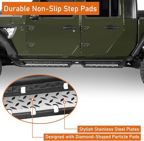 Estribos laterales para Jeep Gladiator JT 2020-2026 miniatura 3