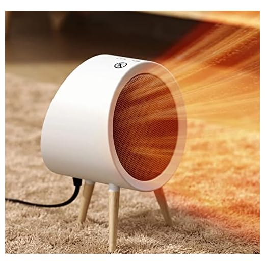GAIATOP Space Heater, Energy Efficient Small Space Heater for Bedroom,PTC Ceramic Electric Space Heater for Office and Home Motorhome