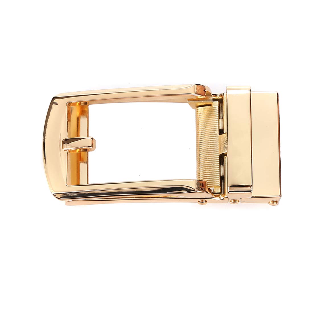 Tonywell Ratchet Belt Buckle Only for 1 1/8 slide belts strap,35mm Automatic Replacement Buckle for Men