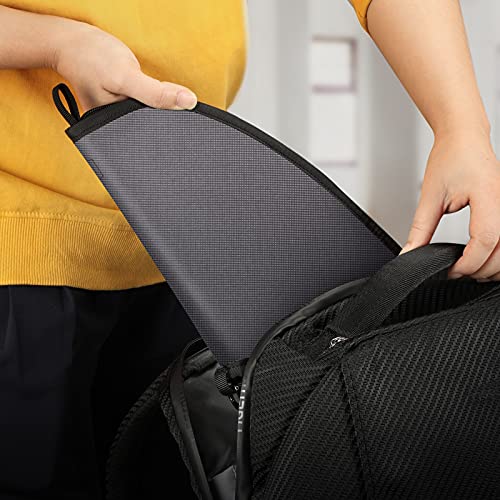 Finpac Pistol Rug Case, Tactical Firearm Cover Soft Gun Grey Storage Pouch With D-Ring & Padded Lining For Compact And Full-Size Handguns (Small) #TOP6