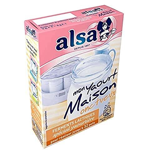 Preparación de yogur casero – cremoso – fermentos lácteos – 8 g