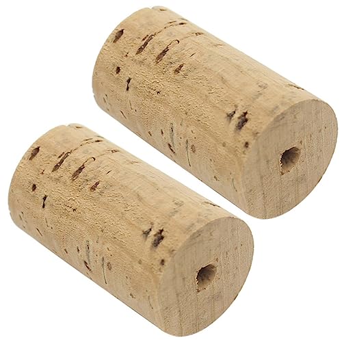 Holibanna 2 pcs Natural Cork Plugs for Flute Durable Flute Headjoint Accessories Compact Lightweight Design Protects Your Musical Instrument for Easy Use and Portability