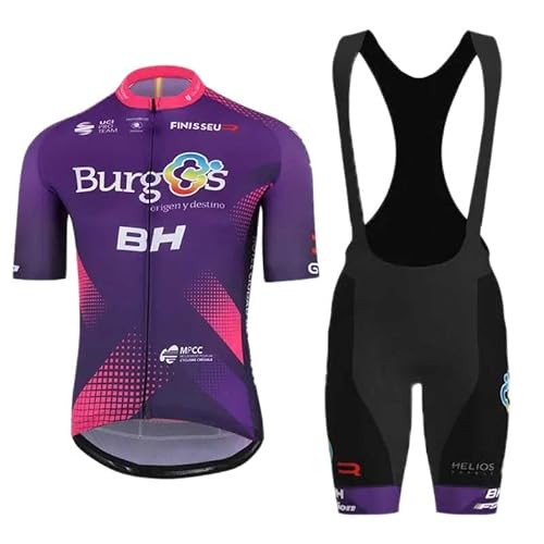 assocauicy Conjunto Ciclismo Hombre Maillot Culotte con Gel 4D para MTB Ruta Equipación Transpirable Ultra Cómoda assocauicy Conjunto Ciclismo Hombre Maillot Culotte con Gel 4D para MTB Ruta Equipación Transpirable Ultra Cómoda